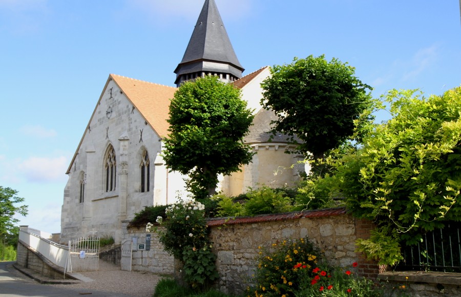 Giverny: Die Dorfkirche
