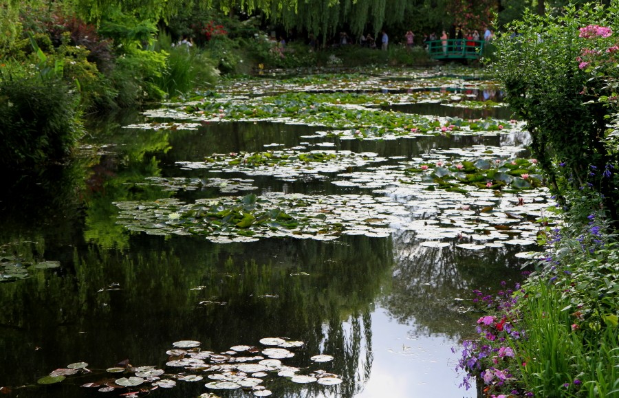 Der Garten von Monet in Giverny