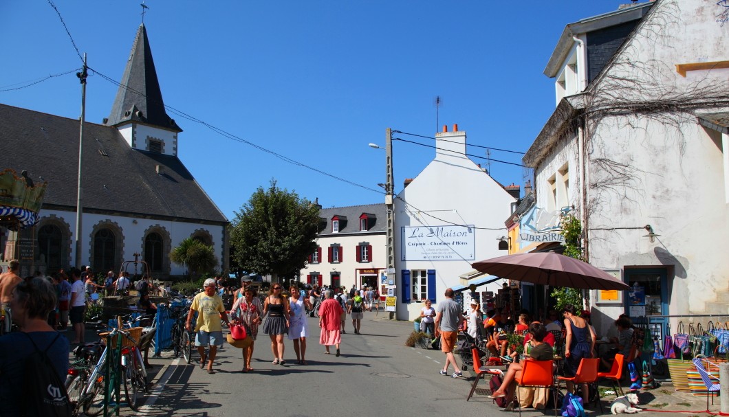 Loctudy (Le Bourgh) auf der Bretagne-Insel Ile de Groix