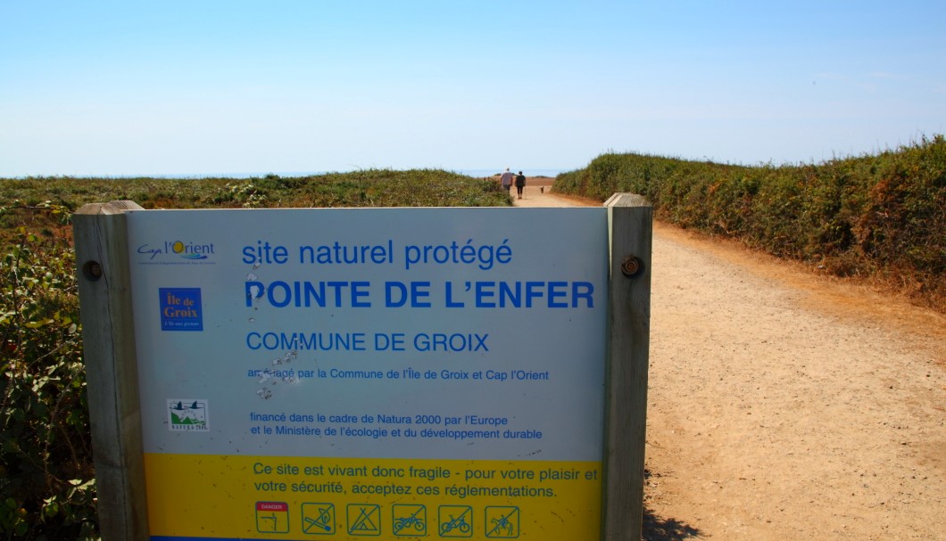 Höllenklippe Pointe de l'Enfer auf der Bretagne-Insel Ile de Groix