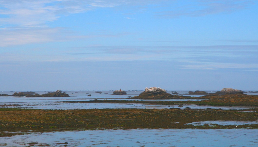 Bretagne-Insel Île de Sein - Aussicht nach Westen