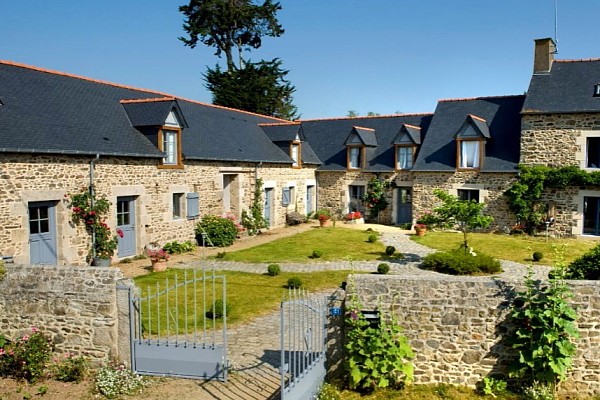 Ferienhäuser und Gästezimer Bretagne nahe am Meer und Strand