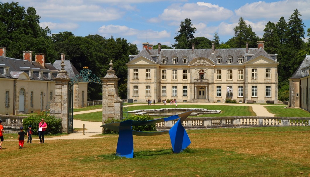 Bretagne Skulpturenpark Kerguéhennec - Ehrenhof