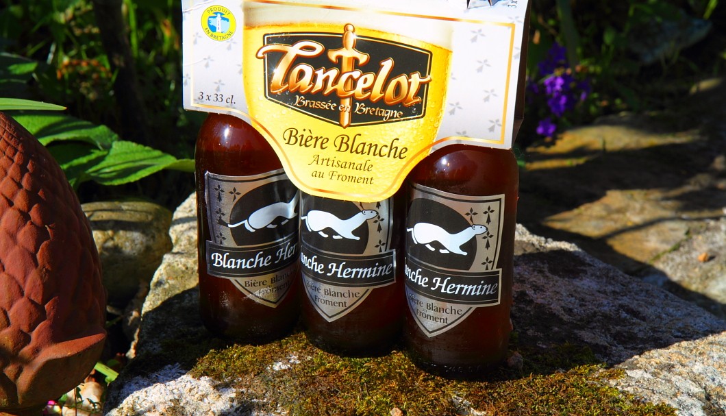 Das weiße Hermelin - Bier der Brauerei Lancelot