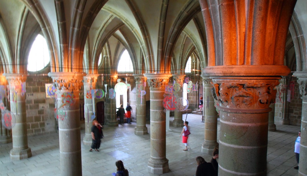 Mont-Saint-Michel Abtei - Rittersaal