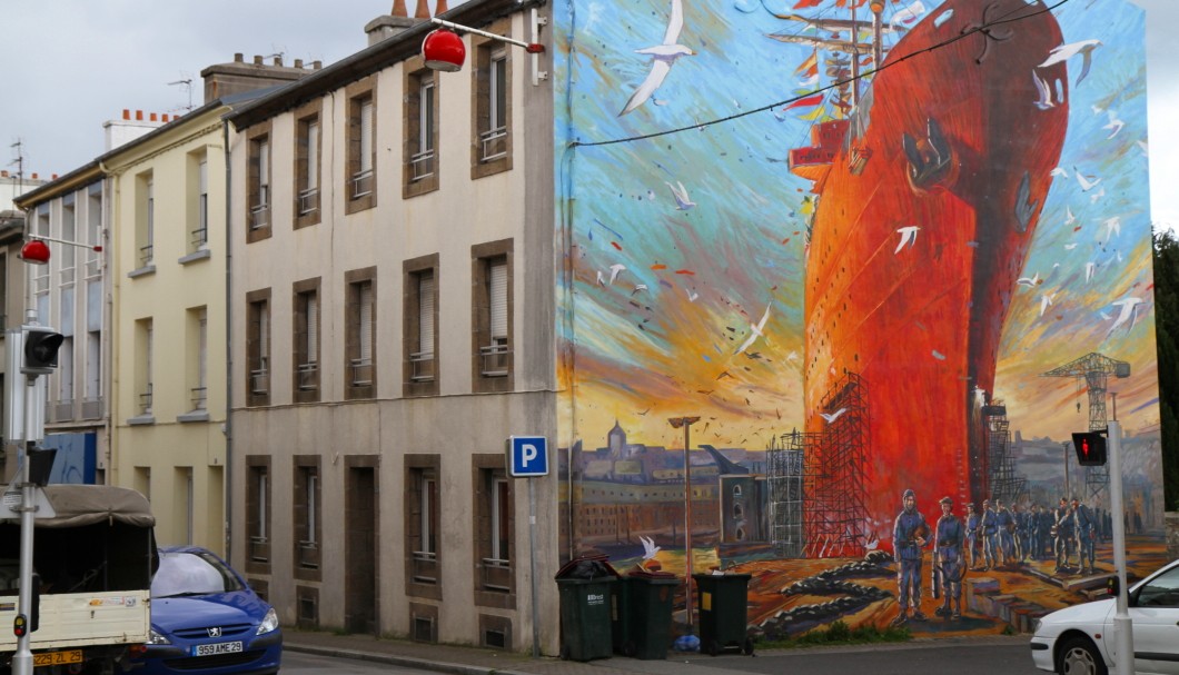 Brest - Hausmalerei