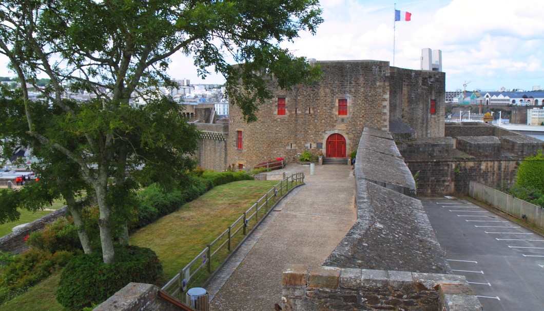 Festung Brest - Auf derFestungsmauer