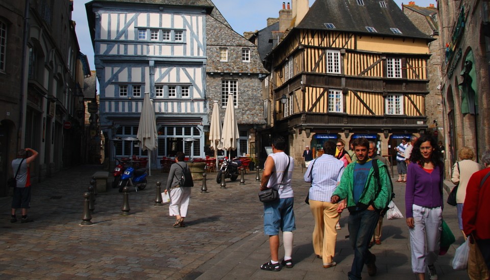 Bretagne Stadt Dinan