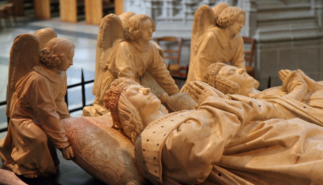 Nantes Kathedrale - Grabmal Franz II. Detail