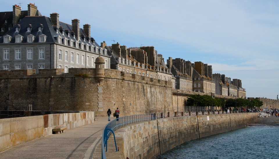 Bretagne Stadt am Meer St-Malo