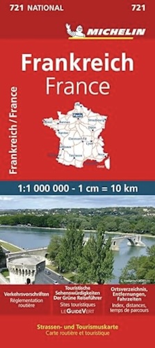 Straßenkarte Frankreich 2023 Michelin bei Amazon