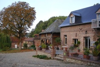 Anreise in die Bretagne: &Uuml;bernachtung in der Normandie.