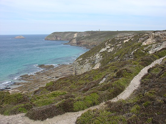 Bretagne-Tipp Cap Fréhel: Heide-Landschaft