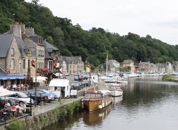 Dinan in der Nord-Bretagne.