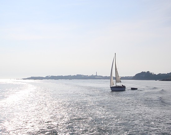 Bretagne-Insel &Icirc;le de Batz: Zur&uuml;ck nach Roscoff.