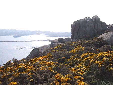 Wandern in der Bretagne: Pointe de Primel.