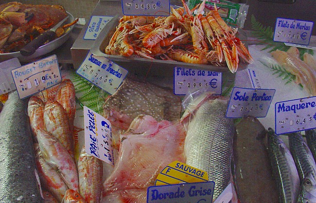 Bretagne: Fisch und Meeresfr&uuml;chte