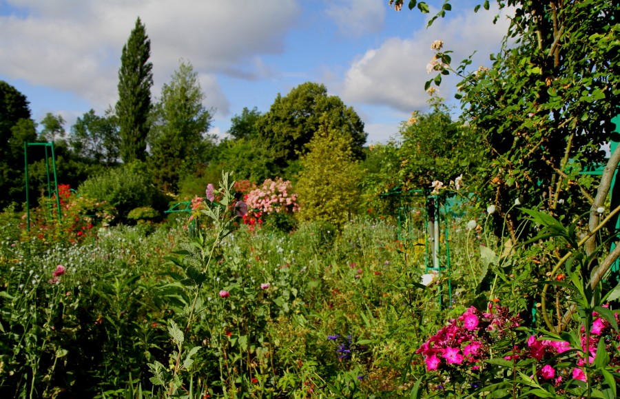 Der Garten von Monet in Giverny