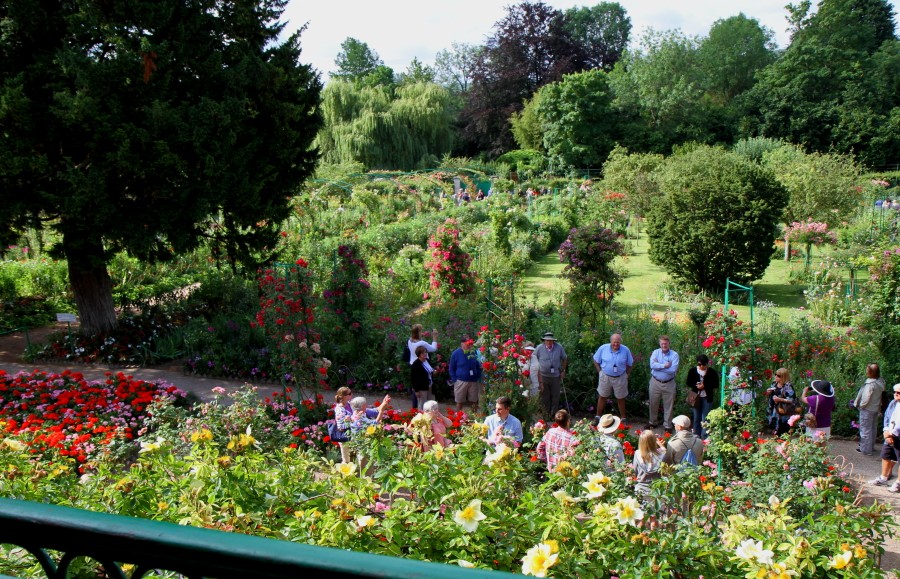 Der Garten von Monet in Giverny
