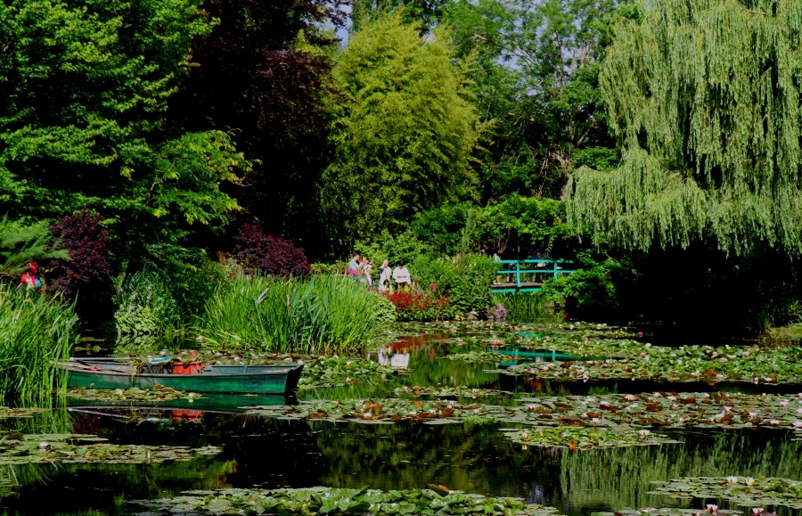 Der Garten von Monet in Giverny