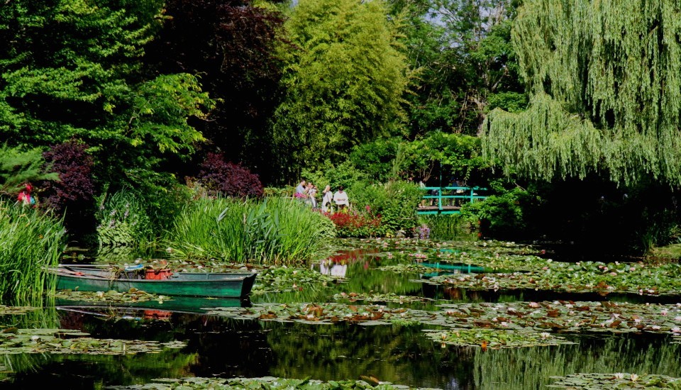 Anreise in die Bretagne durch die Normandie: Der Garten von Monet