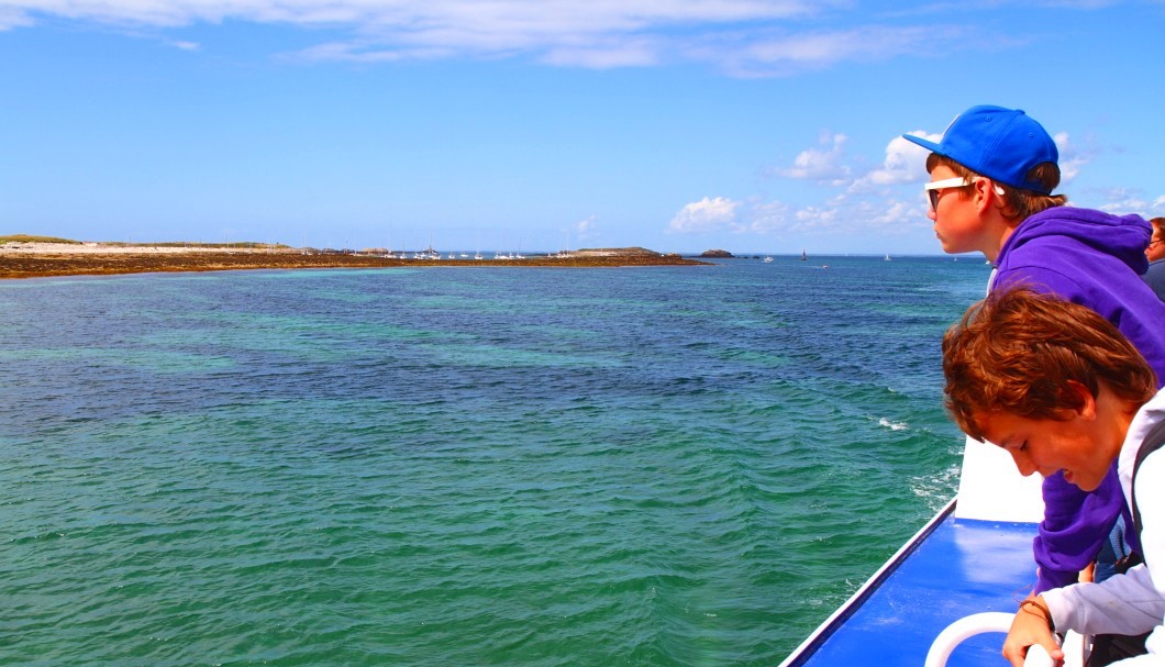 Die Glénan-Inseln in der Bretagne