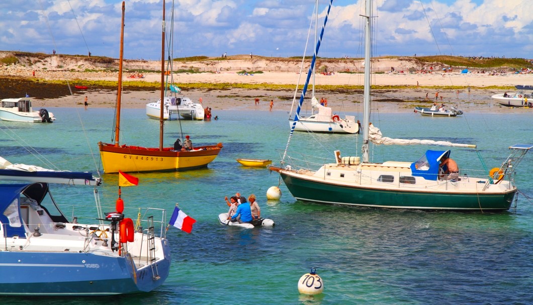 Die Glénan-Inseln in der Bretagne - St-Nicolas