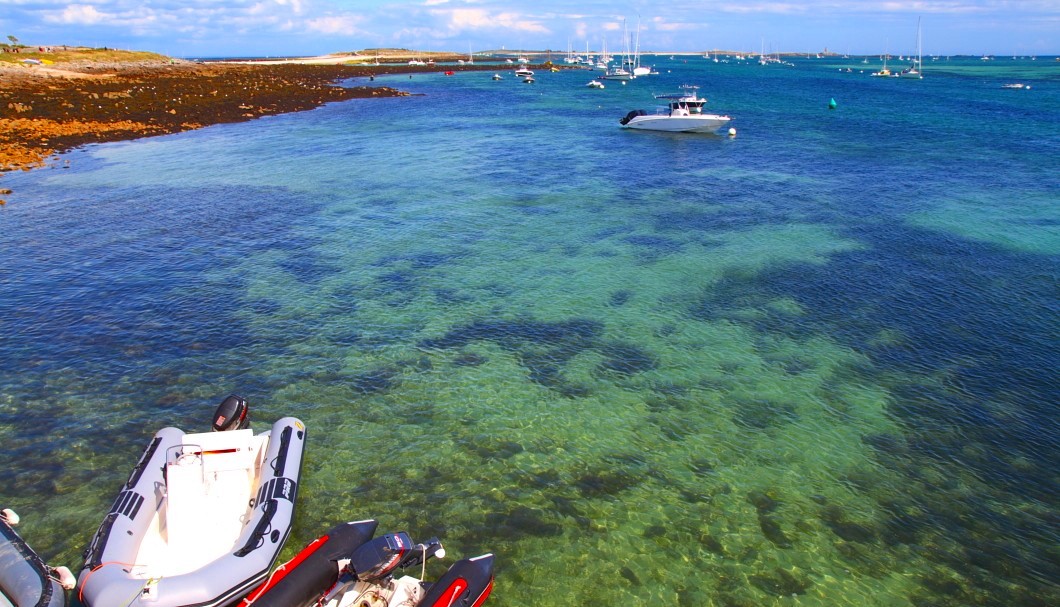 Die Glénan-Inseln in der Bretagne - St-Nicolas