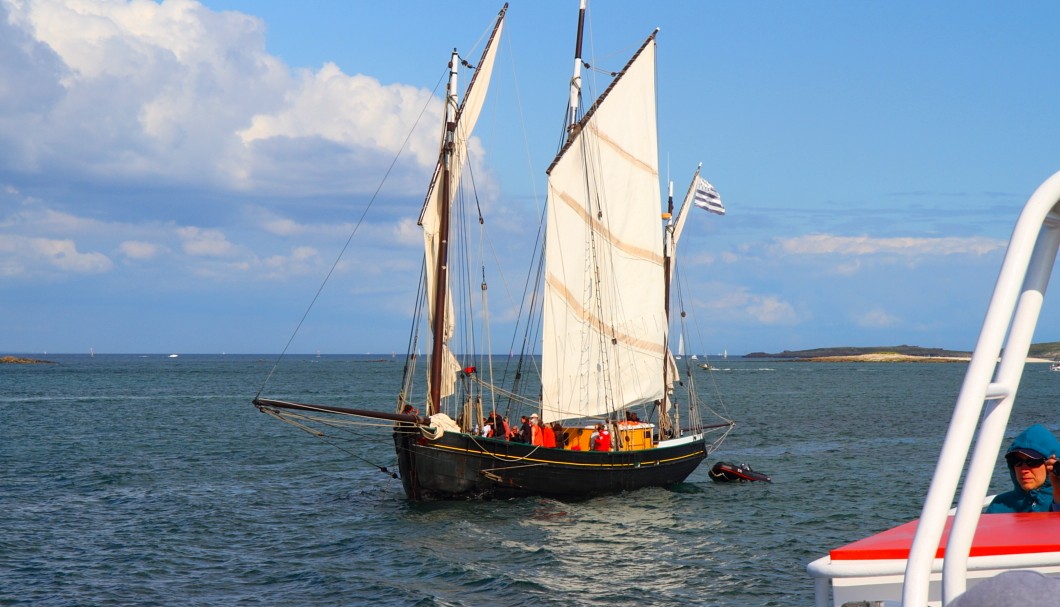 Die Glénan-Inseln in der Bretagne