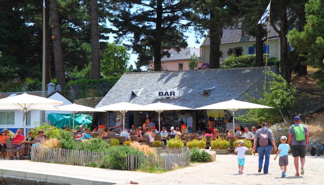 Bretagne Insel Île aux Moines - Empfang