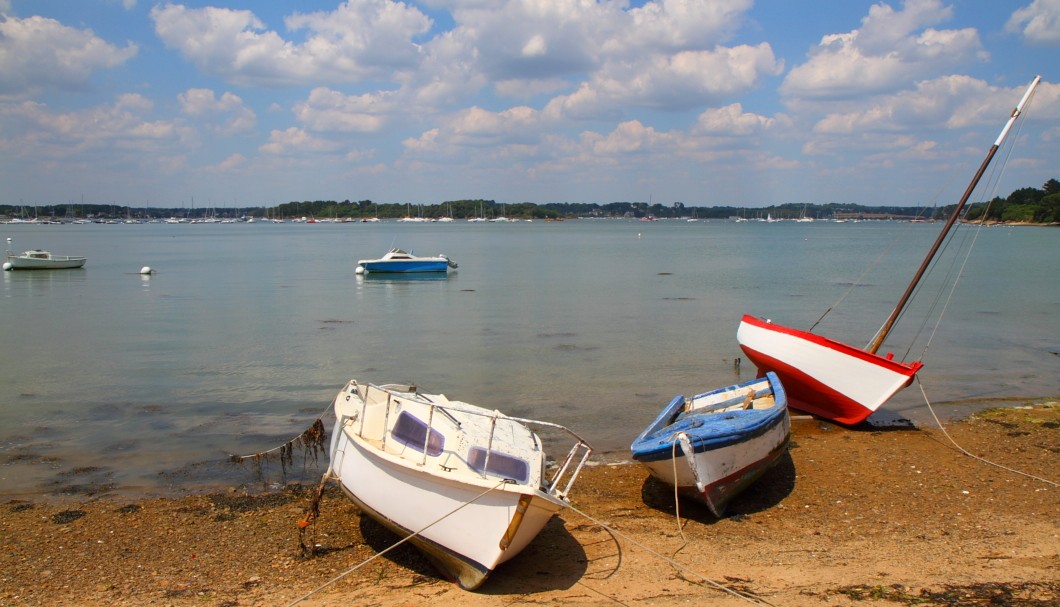 Bretagne Insel Île aux Moines - Boote