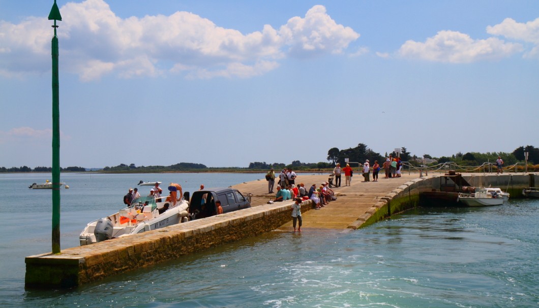 Bretagne Insel Île d'Arz Hafen