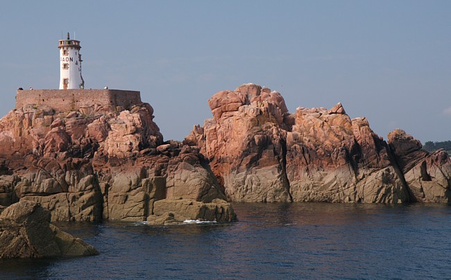 Bretagne Insel Île de Bréhat: Phare du Paon.