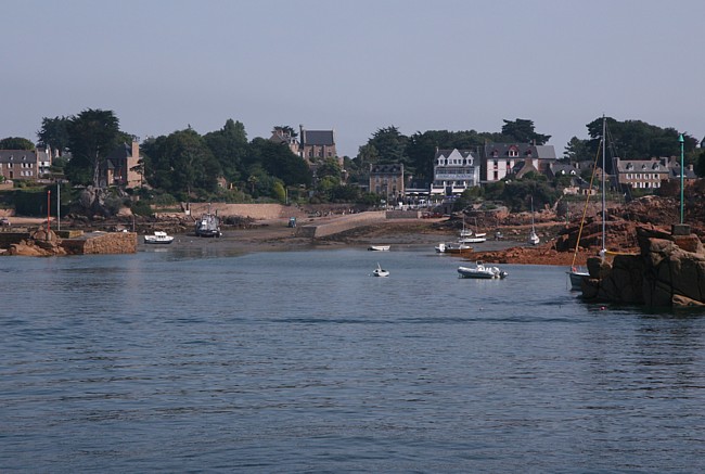 Bretagne Insel Île de Bréhat: Hafen.