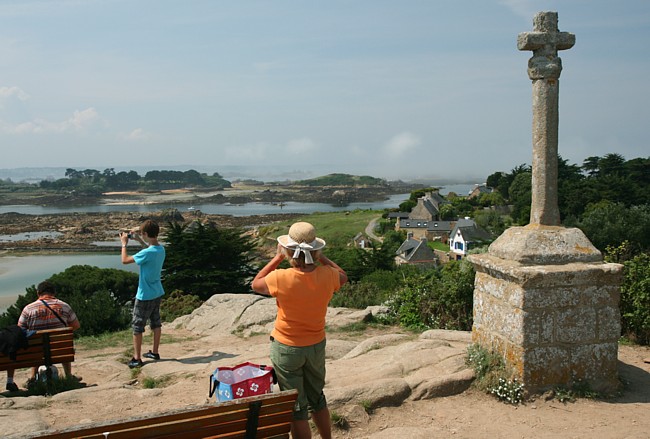 Bretagne Insel Île de Bréhat: Blick auf den Archipel.