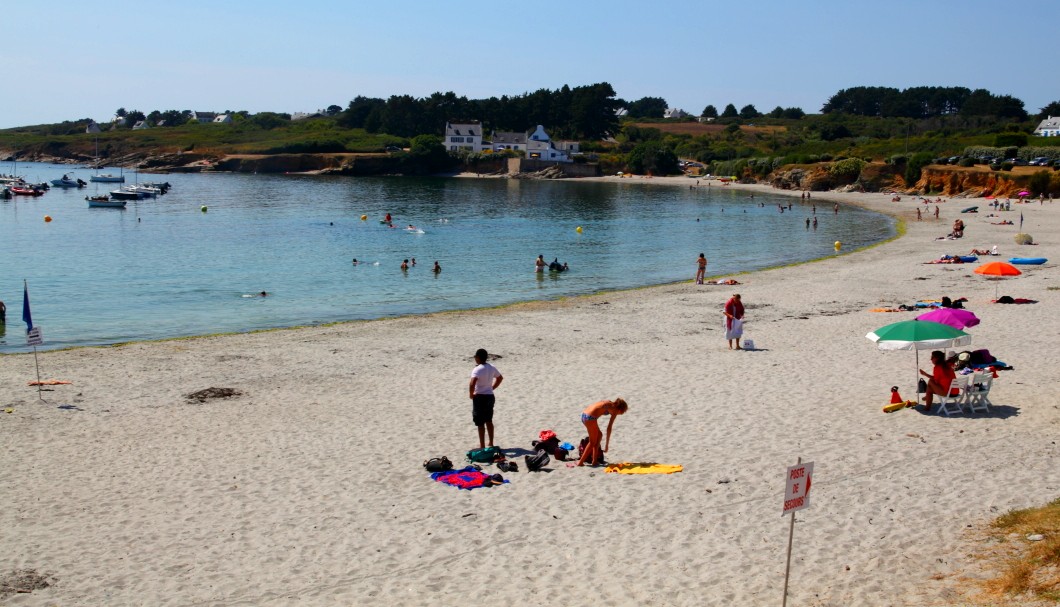 Strand von Locmaria auf der Bretagne-Insel Ile de Groix