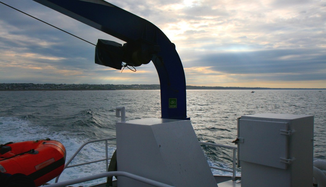 Ausflugsboot zur Bretagne-Insel Île de Sein