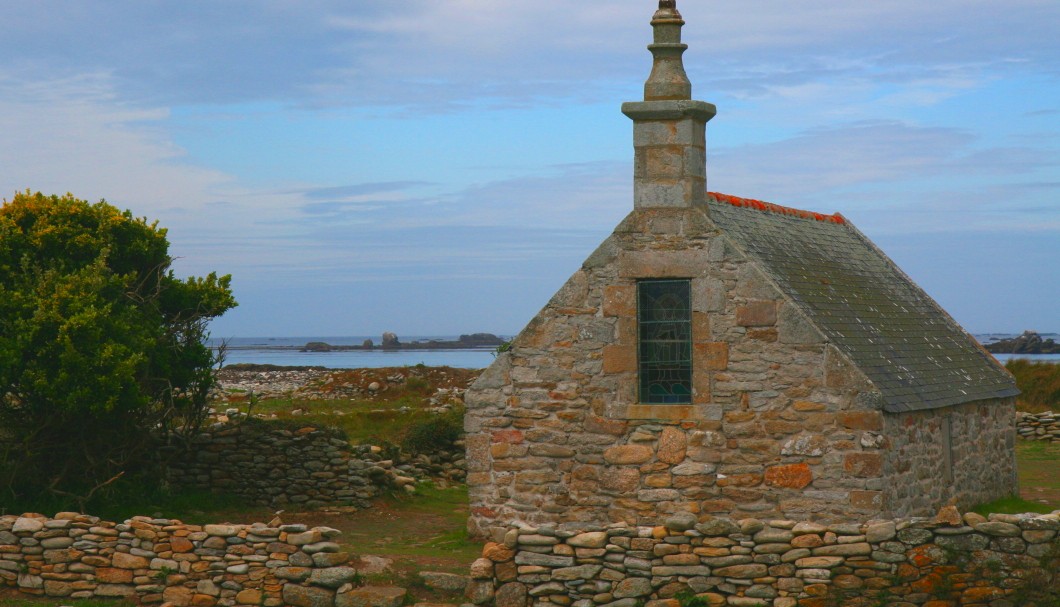 Bretagne-Insel Île de Sein Kapelle