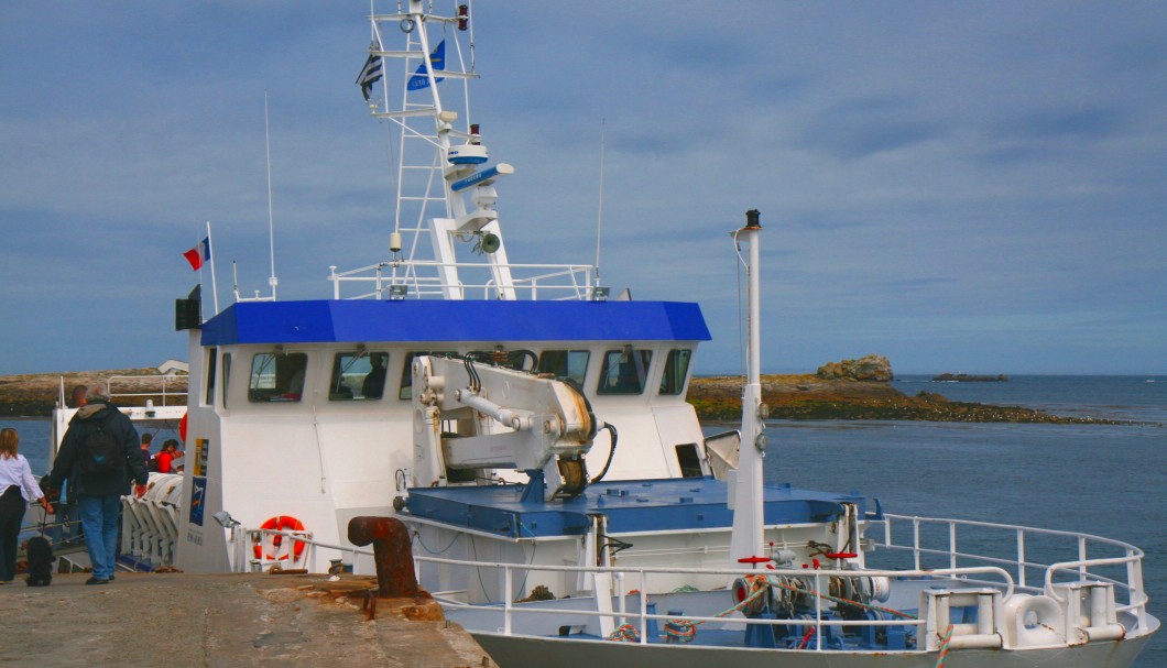 Bretagne-Insel Île de Sein  - Boot Penn ar Bed