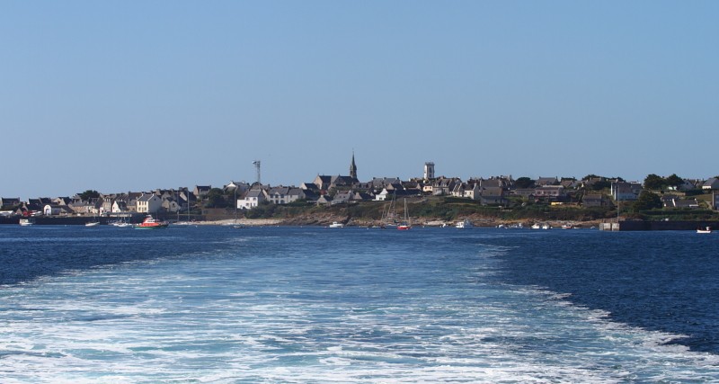 Bretagne Insel Molène: Abschied