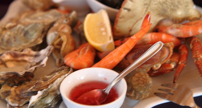 Das wohlverdiente Abendessen in Le Conquet