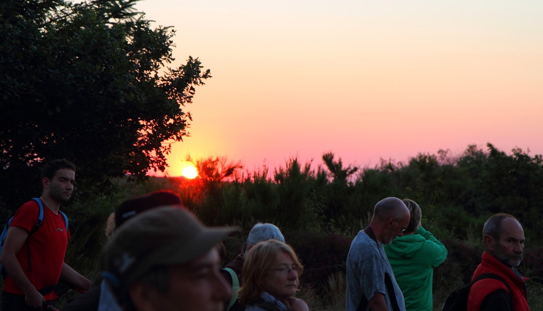 Bretagne Wandern am frühen Morgen in den Monts d'Arrée: Es geht los!