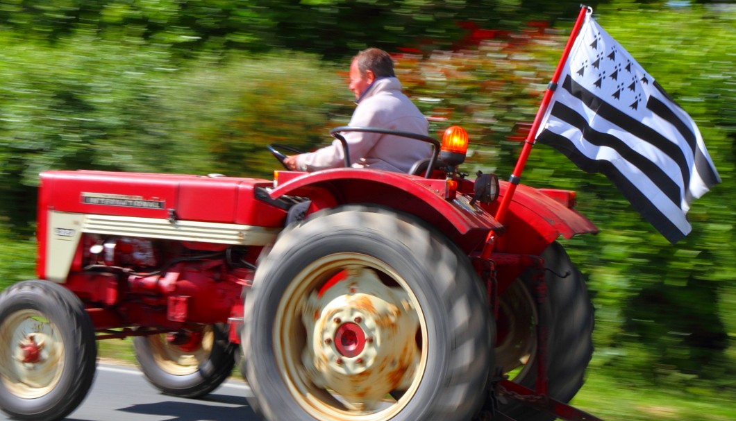 Die bretonische Flagge