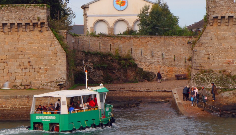 Concarneau in der Bretagne: Die kleine Fähre