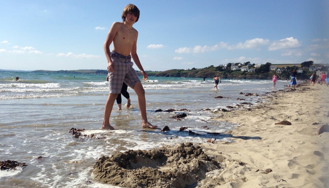 Pentrez-Plage: Château de sable