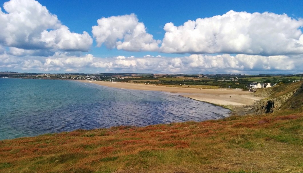 Ferienhaus Bretagne Au Bord de la Mer - Pentrez-Plage, Blick vom Küstenwanderweg