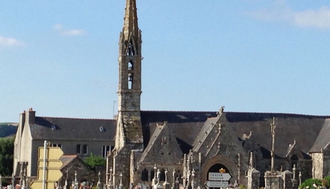 Ferienhaus Bretagne Au Bord de la Mer - Kirche St. Nicaise von St. Nic, 16. Jh