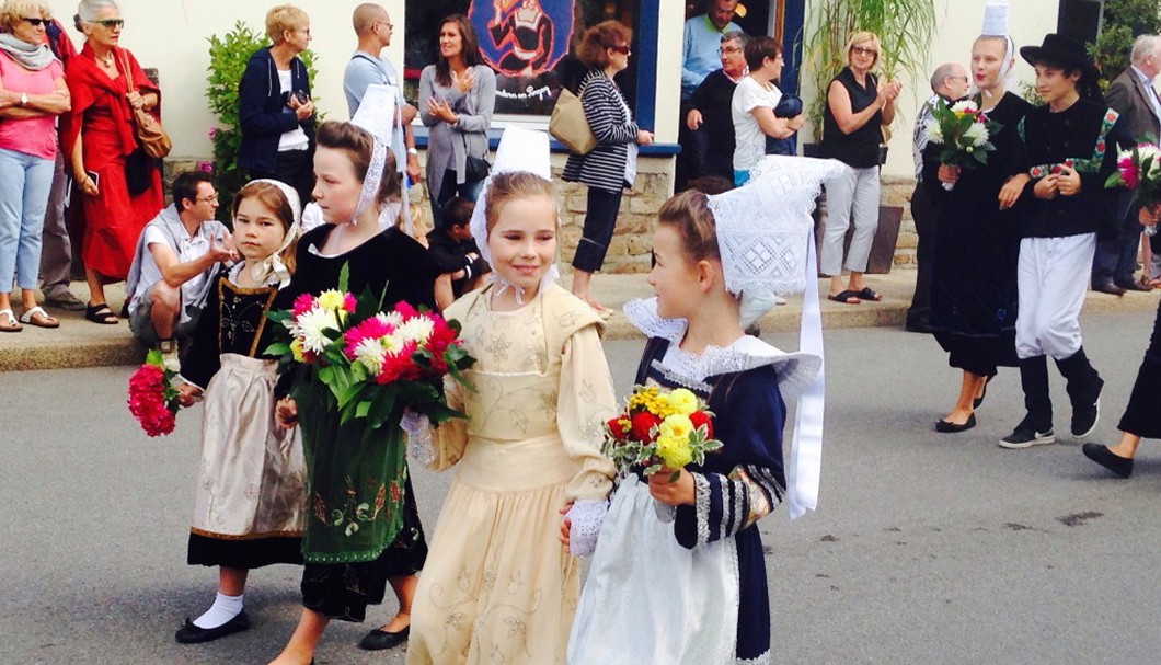 Ferienhaus Bretagne Kellereg - Festival du Menez-Hom in Plomodiern, immer im August, ein schönes bretonisches Fest