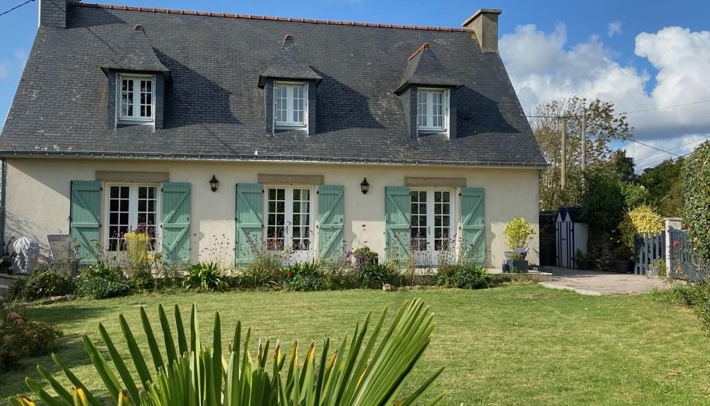 Ferienhaus Bretagne Au Bord de la Mer  - Garten