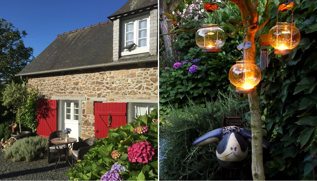 Ferienhaus Bretagne Maison Kerguen - ehemaliger Schafstall